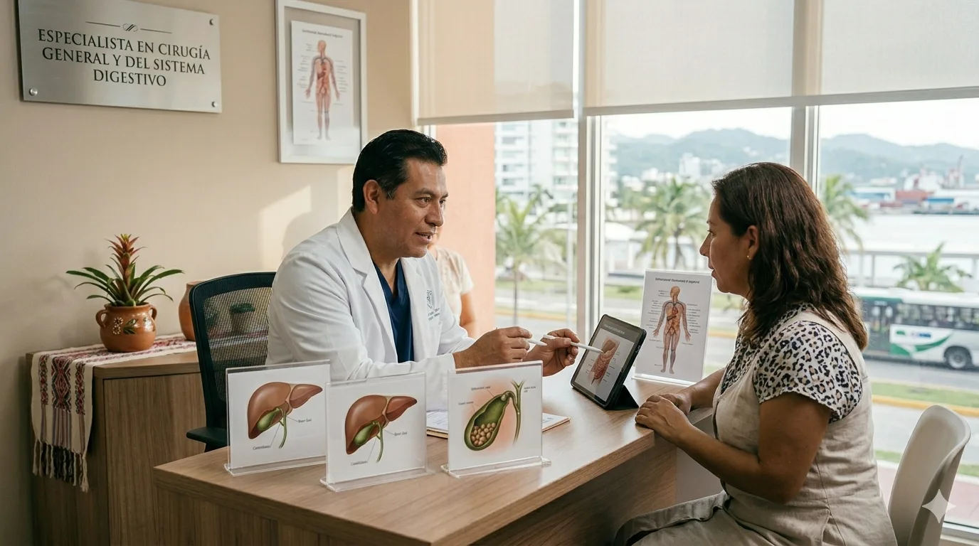 ¿Qué especialista trata la distensión abdominal?